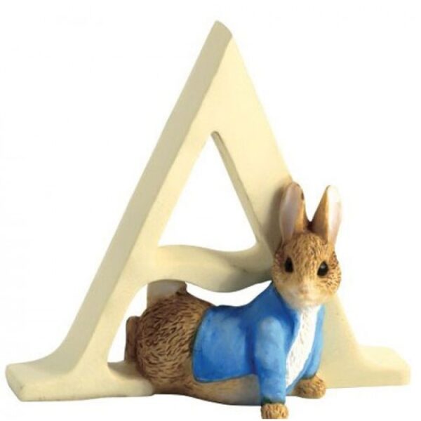 Letter “A” with Peter Rabbit