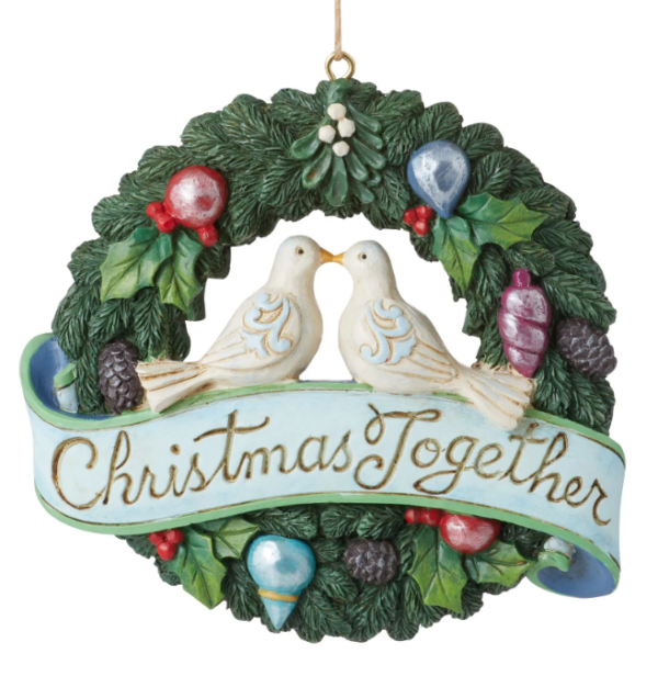 Jim Shore - Christmas Together Wreath H/O