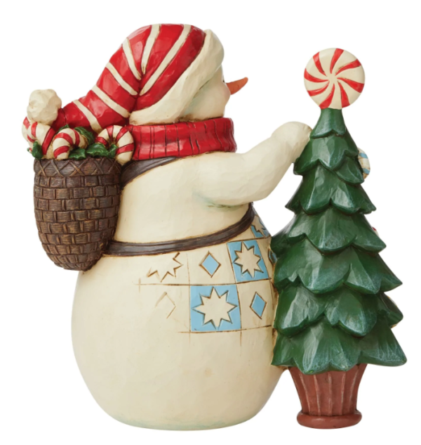 Jim Shore - Snowman with Candy - Image 3