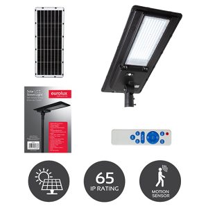 Solar Sensor Light Black LED 13800lm 6000K