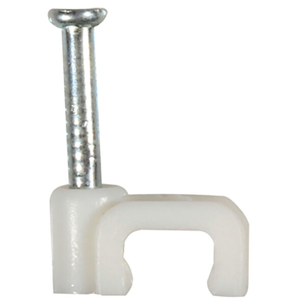 Cable Clips Flat 5.0mm 100 Pack