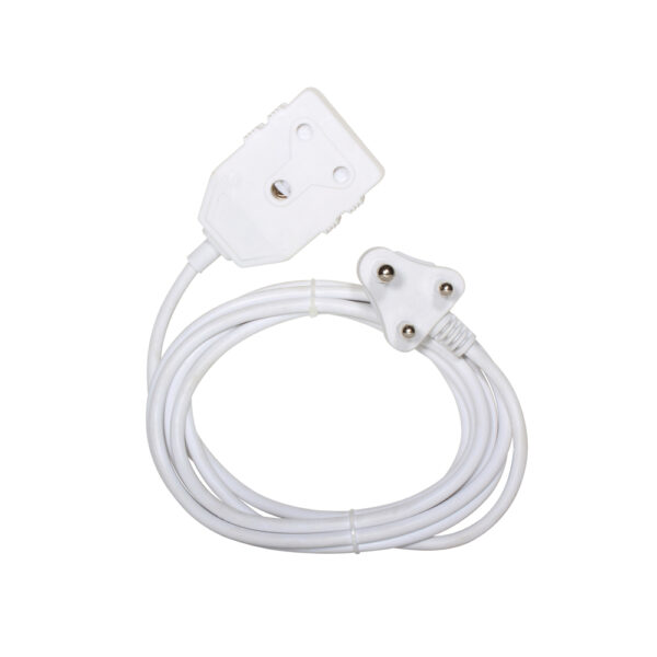 Extension Cord 1.00mm 3m Double White