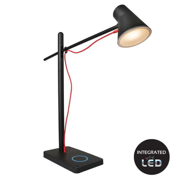 USB Empire Desk Lamp 140mm Black