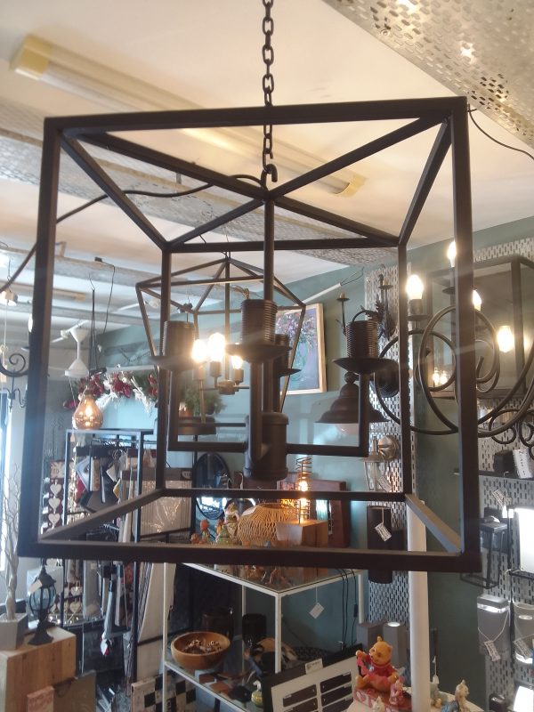 Wrought Iron, Handmade Lantern