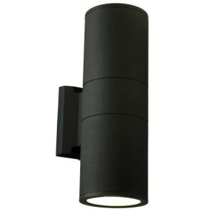 L132 Black Die Cast Aluminium Wall Bracket IP44