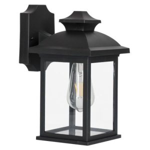 L570 Matt Black Wall Lantern