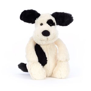 Bashful Black and Cream Puppy Little (Small)