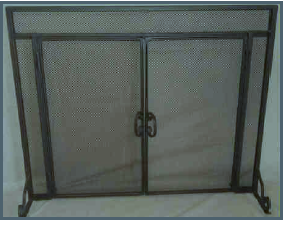 Fire Screen plain WB285 WB285/100