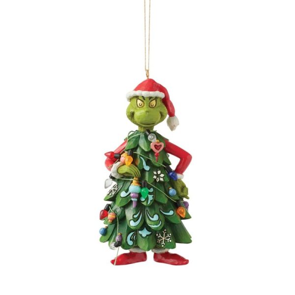 Grinch as a Christmas Tree Hanging Ornament