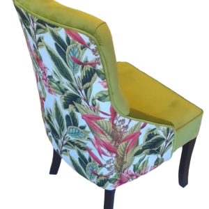 Two tone comfy dining chair