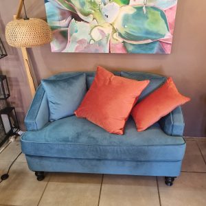 Blue Double Tub Chair