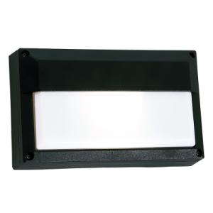 RECTANGLE,EYELID,1 X15W ES,DIE CAST,POLYCOVER IP44