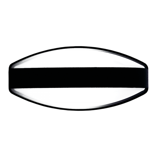 ABS PLASTIC BULKHEAD OPAL POLY COVER IP44 1X60W ES