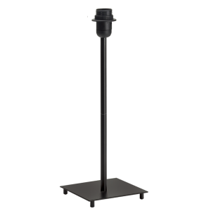 BTL625 BLACK TABLELAMP NO SHADE