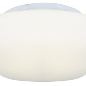 Cheese Square Ceiling Light 250mm White