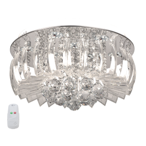 9x3w Led,glass&crystal fitting,3000k&6000k,remote