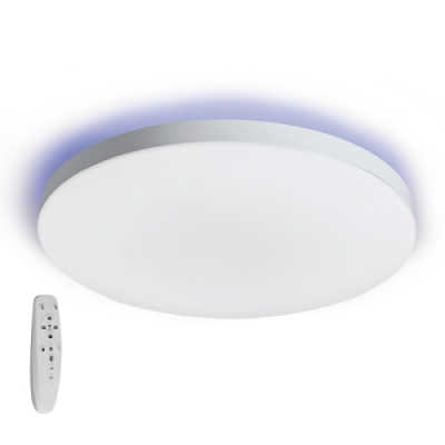 ABS CEILING FITTING BLUE BACKLIGHT 80W LED CCT