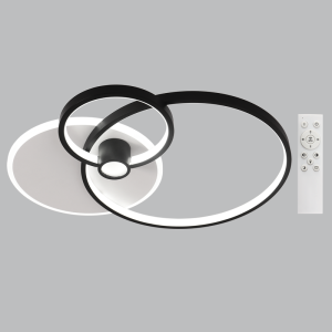 BK/WH METAL+ACRYLIC LED IP20 75W CCT DIMMABLE