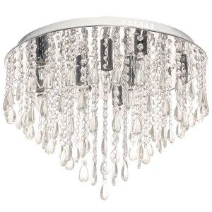 P/CHR LED GLS+ACRYLIC CRYSTAL 8X40W SES 49X01 BLUE