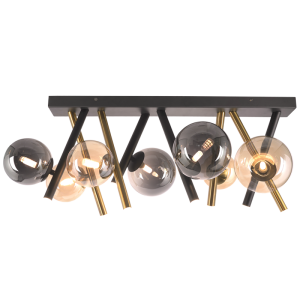 12W LED CCT + 8XG9 GLASS LIGHT