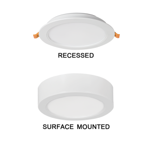 2 IN 1 WH 9W LED 4000K 760lm CUT OUT 90MM