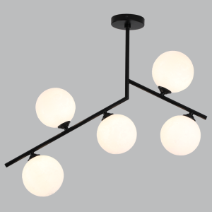 METAL & PLASTIC 5X5W G9 LED CEILING FITTING