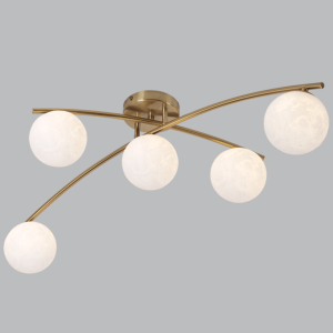 METAL & PLASTIC MOVEABLE ARMS 5X5W G9 LED SAT/BRAS