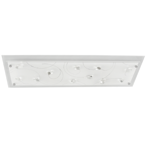 WH PATTERN GLS ACRYLIC CRYSTAL 4X60W ES 200X600MM