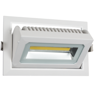 30W- 90 DEGREE TILT CUT OUT 230X125MM Rectangular