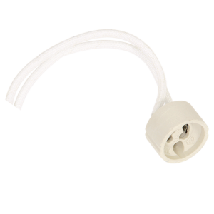 GU10 CERAMIC LAMP HOLDER INC 200MM WIRE