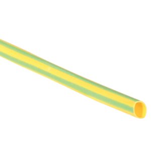Heat Shrink 2.4mm Grn/Yell. 1m
