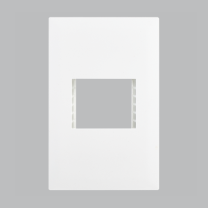 MODULAR WHITE 20A ISOLATOR PLATE 4 X 2