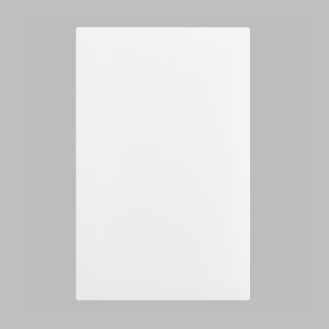 MODULAR WHITE BLANK PLATE 4 X 2