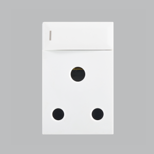 MODULAR WHITE 16A SWITCHED SOCKET MODULE