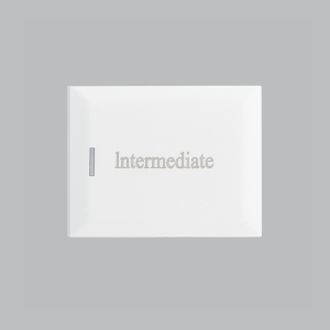 MODULAR WHITE INTERMEDIATE MODULE (BIG BUTTON)
