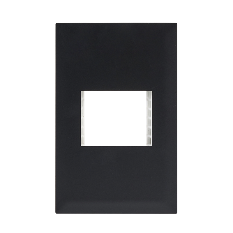 MODULAR BLACK 20A ISOLATOR PLATE 4 X 2