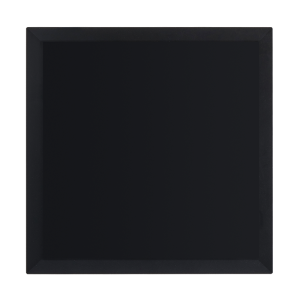 MODULAR BLACK BLANK PLATE 4 X 4