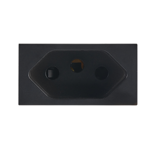 MODULAR BLACK 16A EURO SOCKET MODULE