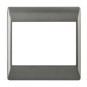 4 X 4 MATT SILVER COVER