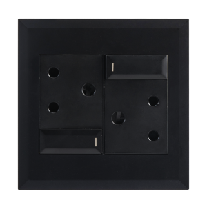 MODULAR BK 2X16A SOCKET WITH SWITCHES 4 X 4