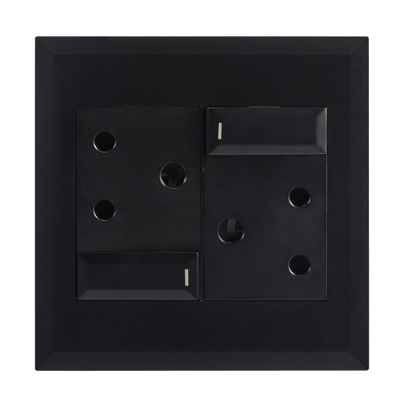 MODULAR BK 2X16A SOCKET WITH SWITCHES 4 X 4