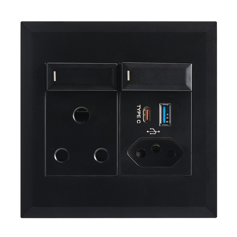 MODULAR BK 16 AMP PLUG + ZA PLUG + TYPE A + TYPE C
