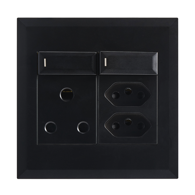 MODULAR BK 16A SOCKET & SWITCH+ 2 X EURO 4 X 4