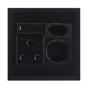 MODULAR BK 16A SOCKET & SWITCH + SHUKO+ EURO 4 X 4