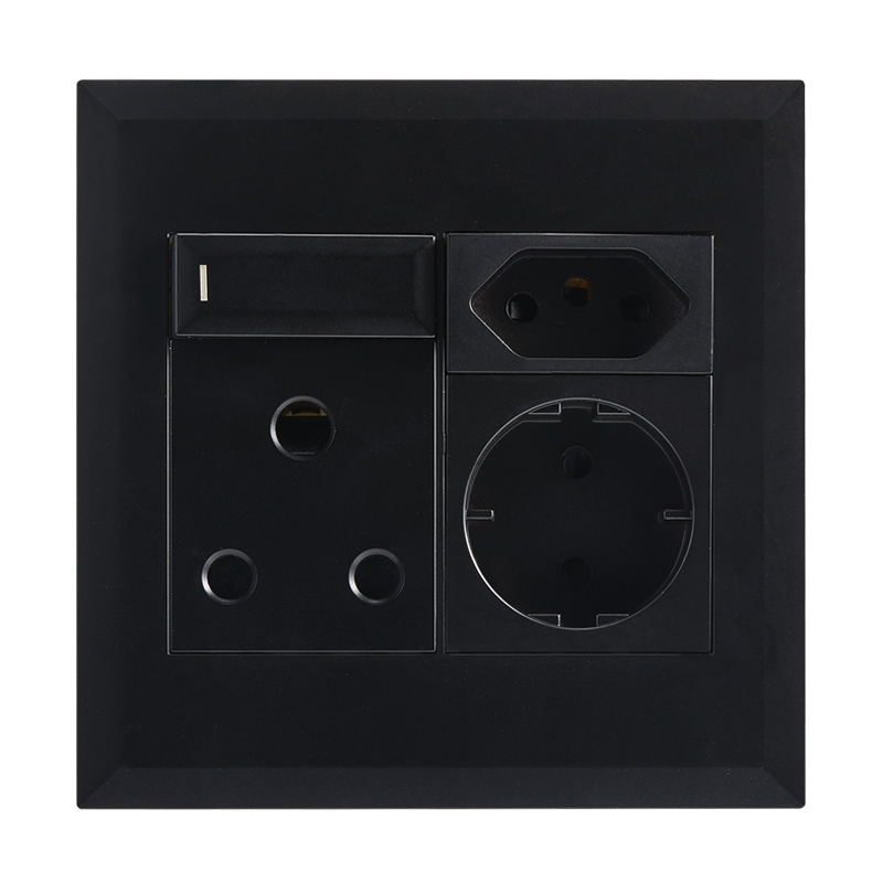 MODULAR BK 16A SOCKET & SWITCH + SHUKO+ EURO 4 X 4
