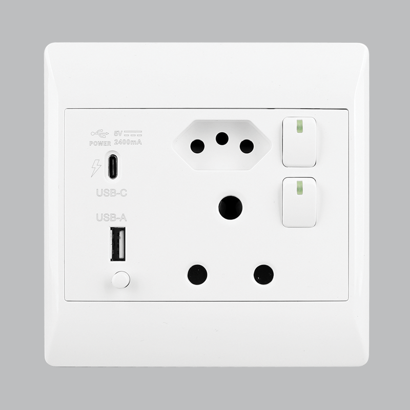 16 AMP PLUG + ZA PLUG + TYPE A + TYPE C