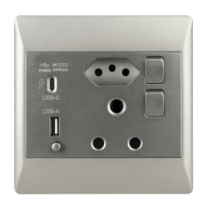 16 AMP PLUG + ZA PLUG + TYPE A + TYPE C
