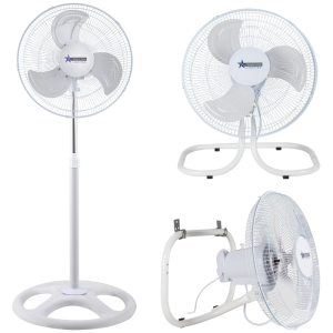 16" 3 IN ONE METAL BLADES 50W ALU COIL MOTOR