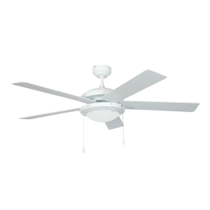 5 BLADE 52" 3 SPEED AC MOTOR 2X60W ES PULL SWITCH