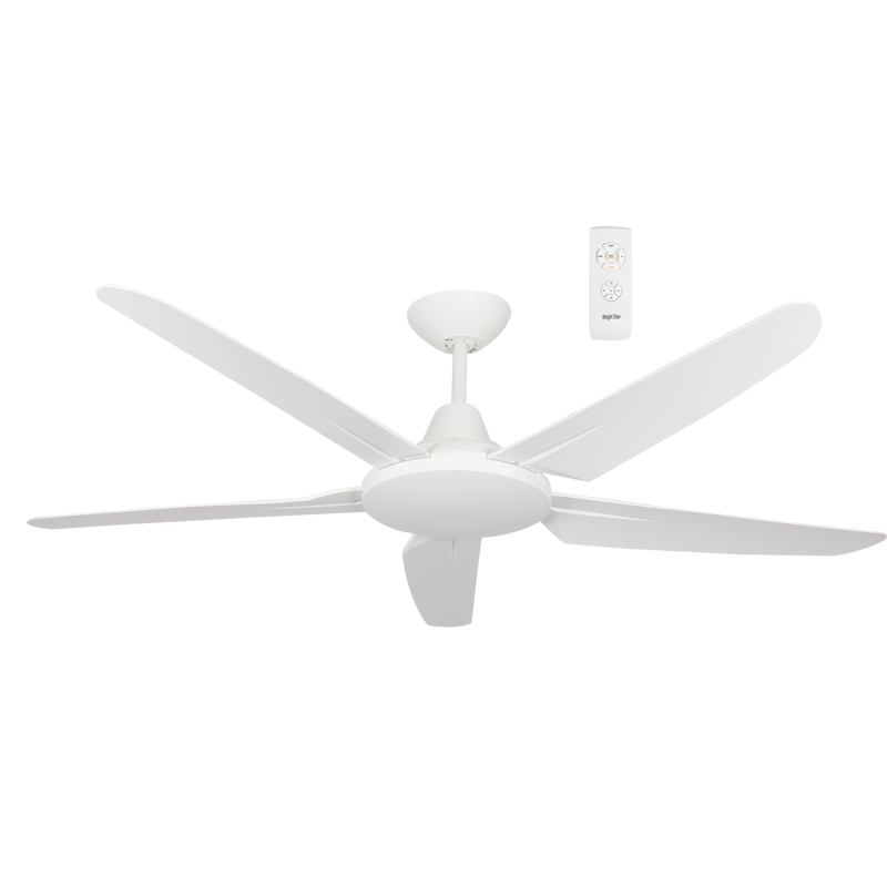 32W COPPER COIL DC 5 ABS BLADES NO LIGHT REMOTE